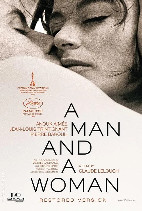 A Man and a Woman film posteri