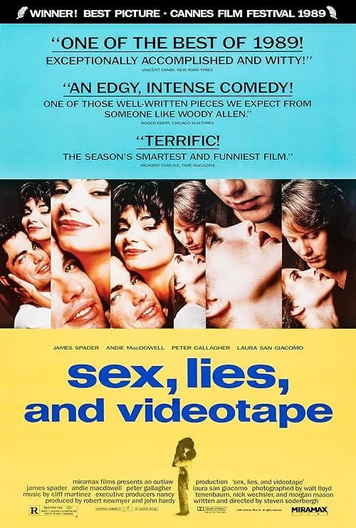 Sex, Lies, and Videotape film posteri