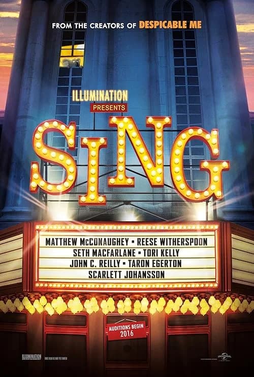 Sing film posteri