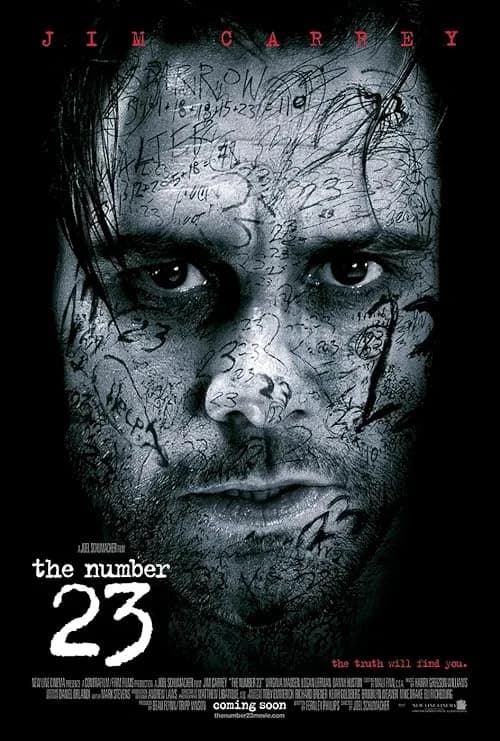 The Number 23 film posteri