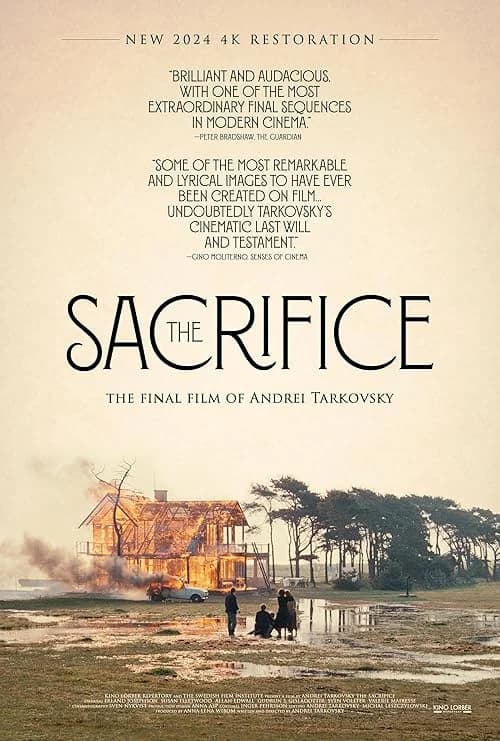 The Sacrifice film posteri