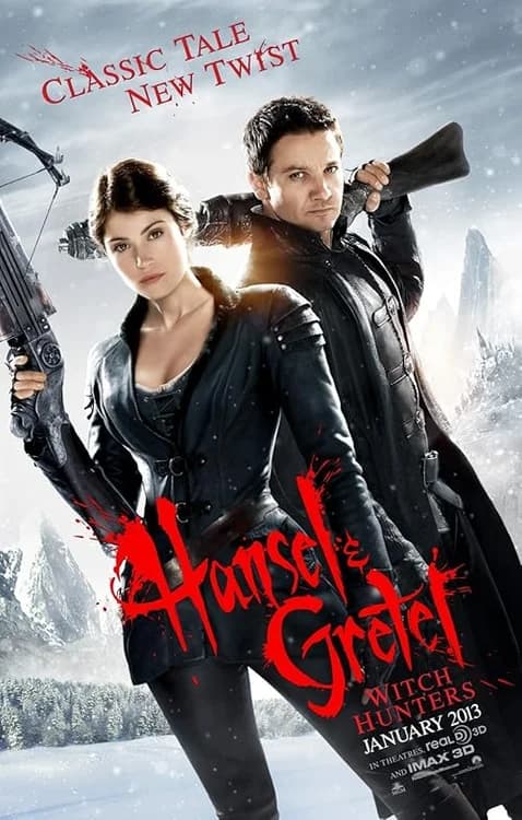 Hansel & Gretel: Witch Hunters film posteri